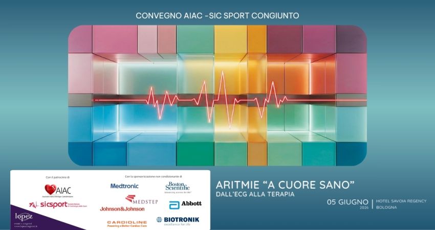 Aritmie "A Cuore Sano" CONVEGNO AIAC - SIC SPORT CONGIUNTO