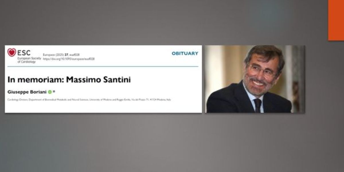 In memoriam: Massimo Santini