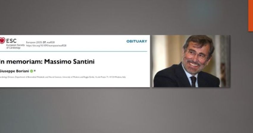 In memoriam: Massimo Santini