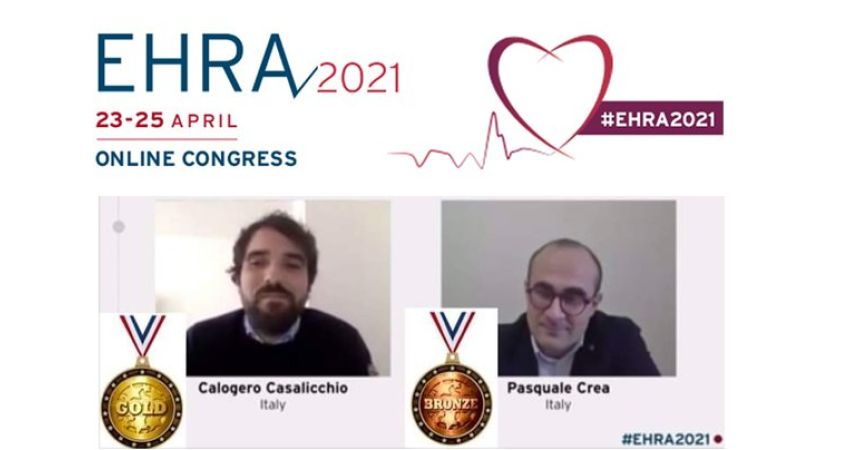 I giovani aritmologi italiani premiati ad EHRA 2021