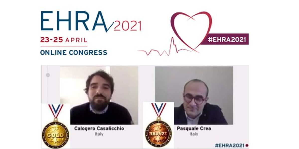 I giovani aritmologi italiani premiati ad EHRA 2021