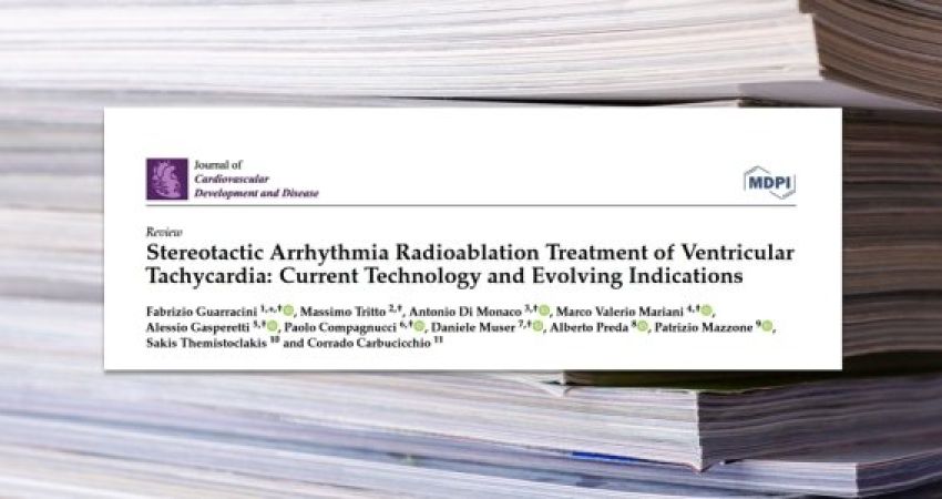 Radioablazione stereotattica della tachicardia ventricolare: una review dell’Area Ablazione della Tachicardia Ventricolare dell’AIAC