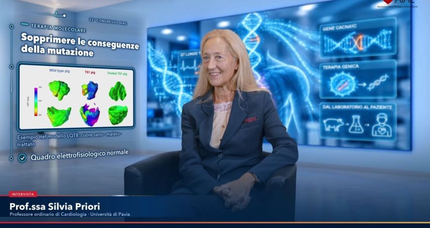 Prof.ssa Silvia G. Priori: intervista su QT lungo di tipo 8 e terapia genica - AIAC