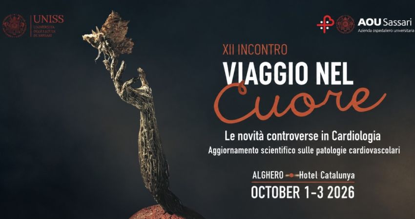 XII Incontro "Viaggio nel Cuore - le novità controverse in Cardiologia" - 1-3 ottobre 
