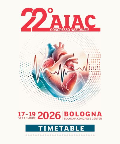 Timetable del XXII Congresso Nazionale AIAC 2026