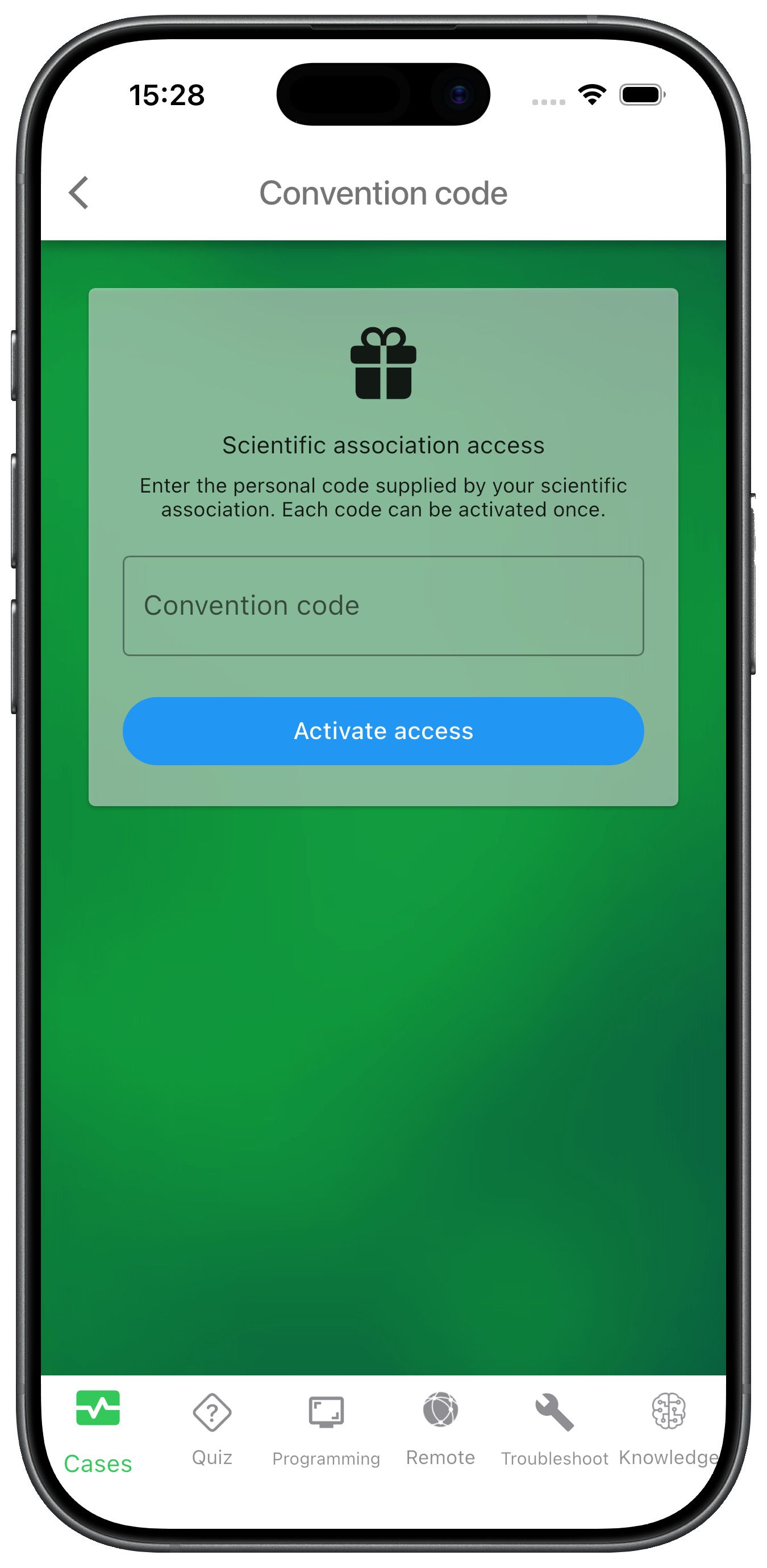 App iPacemaker, schermata follow-up 3